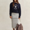 Graphic Crew Neck Sweatshirt