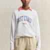 Graphic Print Crew Neck Sweatshirt