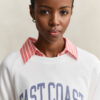 Graphic Print Crew Neck Sweatshirt