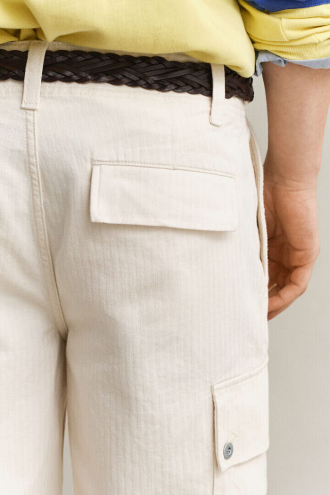Herringbone Cargo Pants Herringbone Cargo Pants