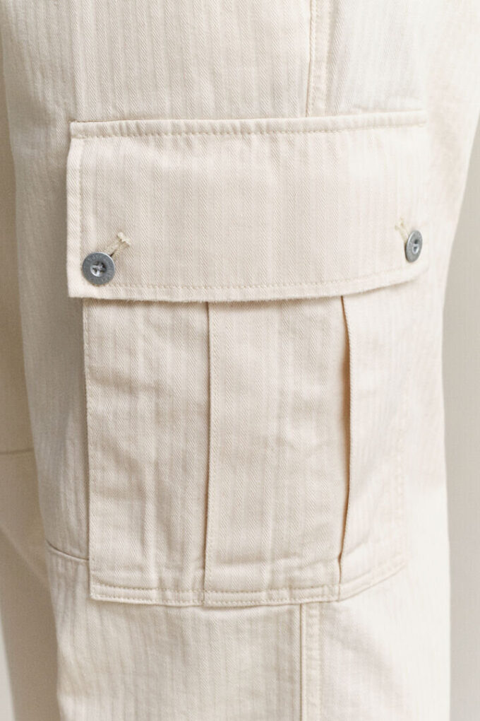 Herringbone Cargo Pants Herringbone Cargo Pants