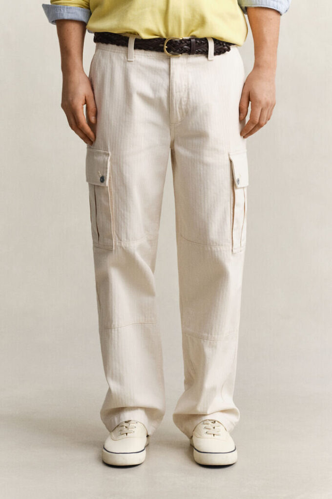 Herringbone Cargo Pants Herringbone Cargo Pants