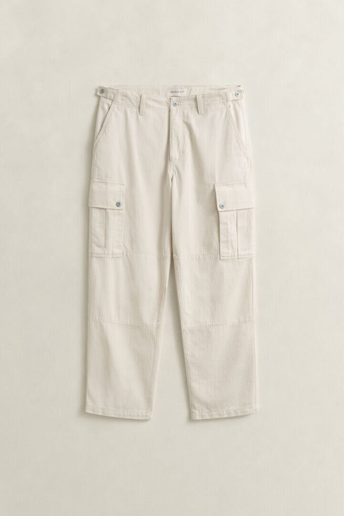 Herringbone Cargo Pants Herringbone Cargo Pants