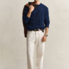 Indigo Cable Knit Sweater Indigo Cable Knit Sweater