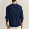 Indigo Cable Knit Sweater Indigo Cable Knit Sweater