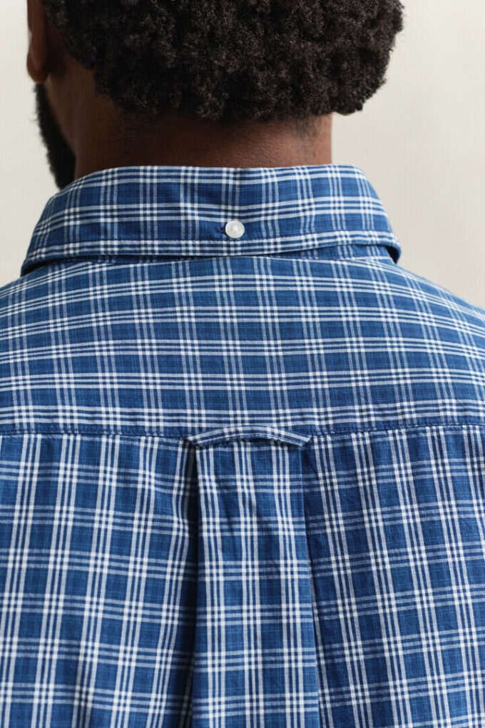 Indigo Checked Shirt Indigo Checked Shirt