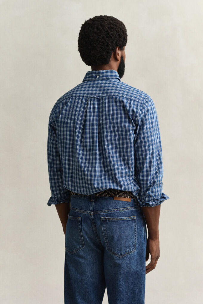 Indigo Checked Shirt Indigo Checked Shirt