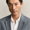 Indigo Herringbone Suit Jacket Indigo Herringbone Suit Jacket