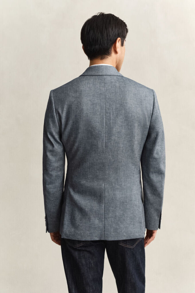 Indigo Herringbone Suit Jacket Indigo Herringbone Suit Jacket