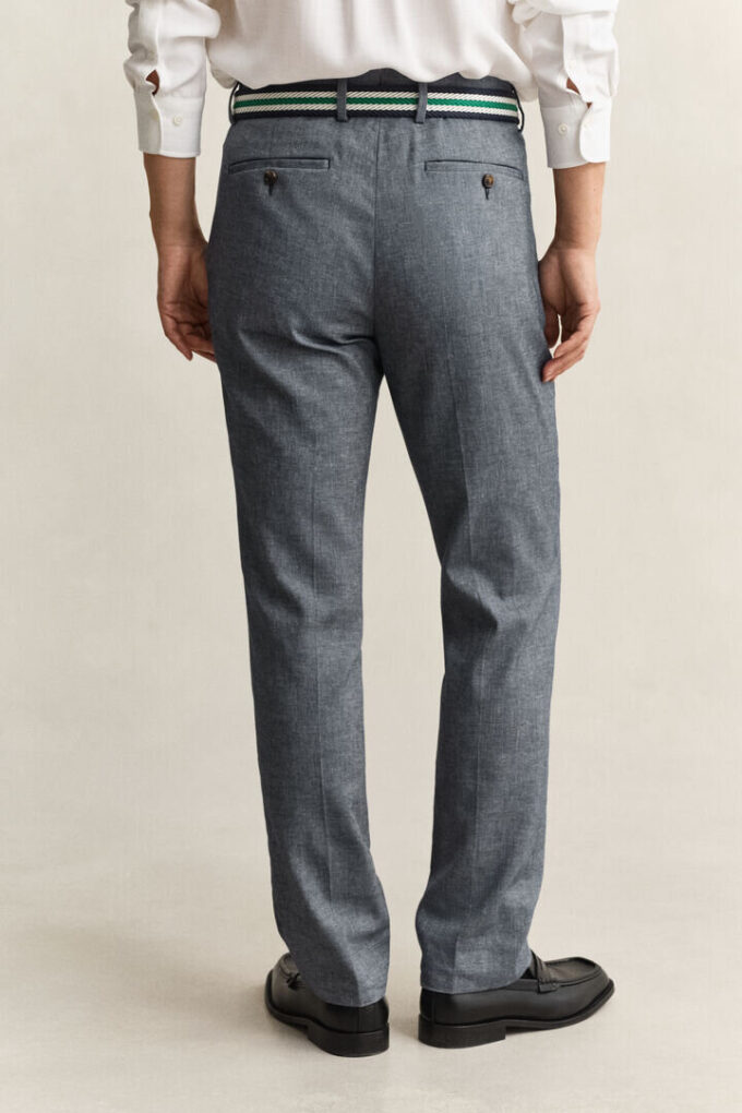 Indigo Herringbone Suit Pants Indigo Herringbone Suit Pants