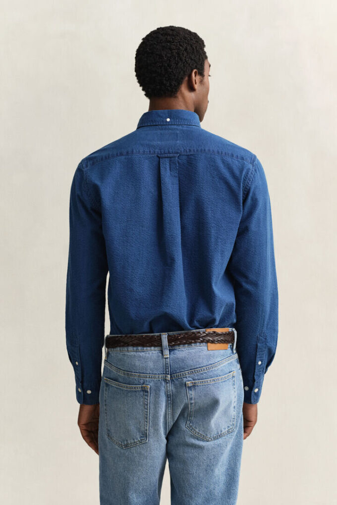 Indigo Seersucker Shirt Indigo Seersucker Shirt