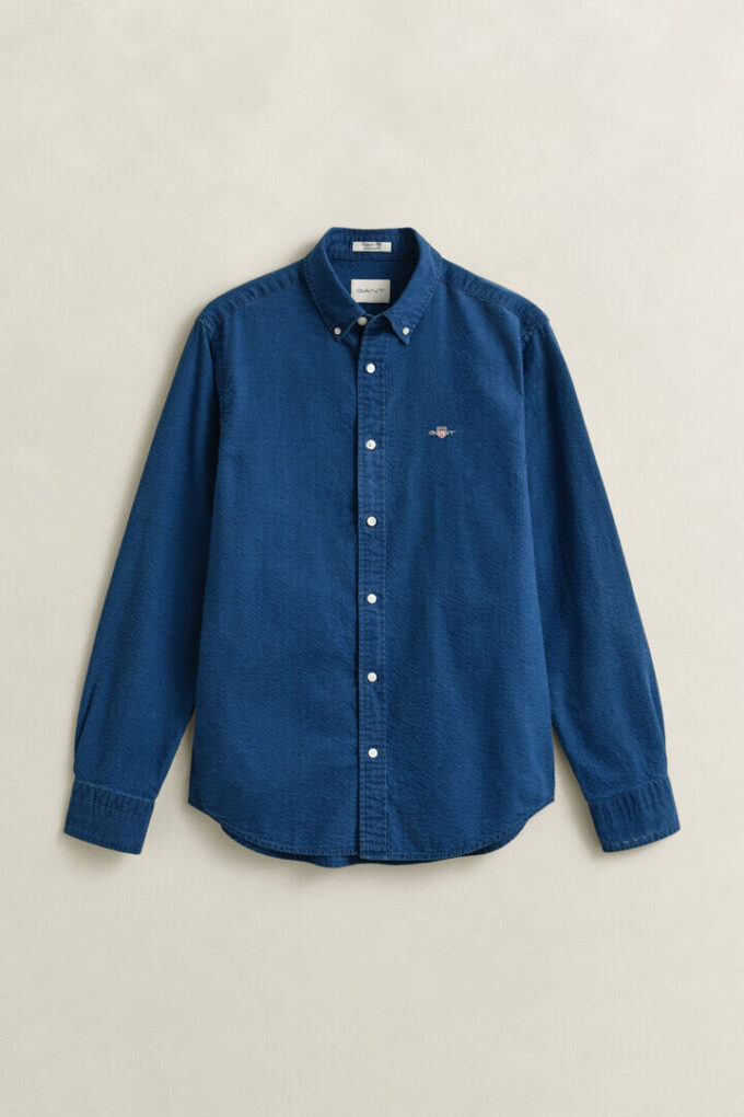 Indigo Seersucker Shirt Indigo Seersucker Shirt