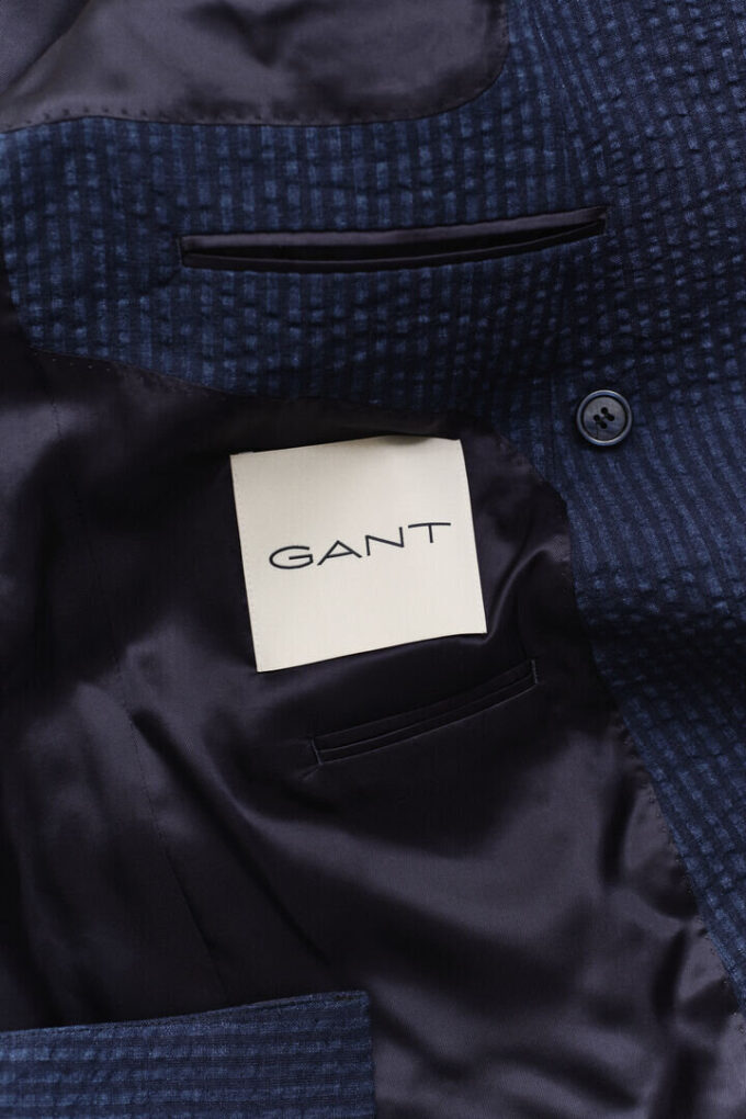 Indigo Seersucker Suit Jacket Indigo Seersucker Suit Jacket