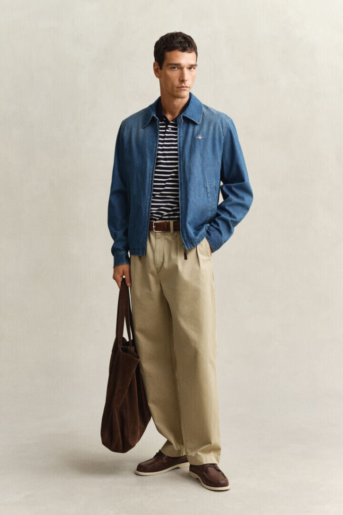 Indigo Windcheater Jacket Indigo Windcheater Jacket