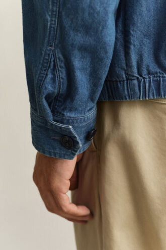 Indigo Windcheater Jacket