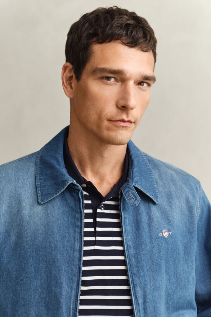 Indigo Windcheater Jacket Indigo Windcheater Jacket