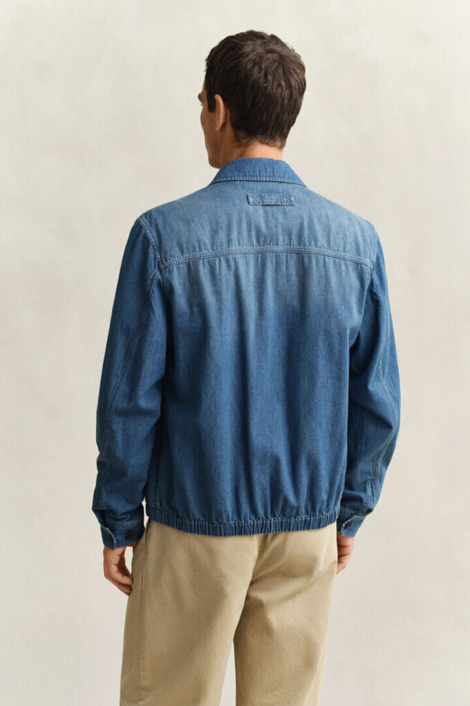 Indigo Windcheater Jacket Indigo Windcheater Jacket