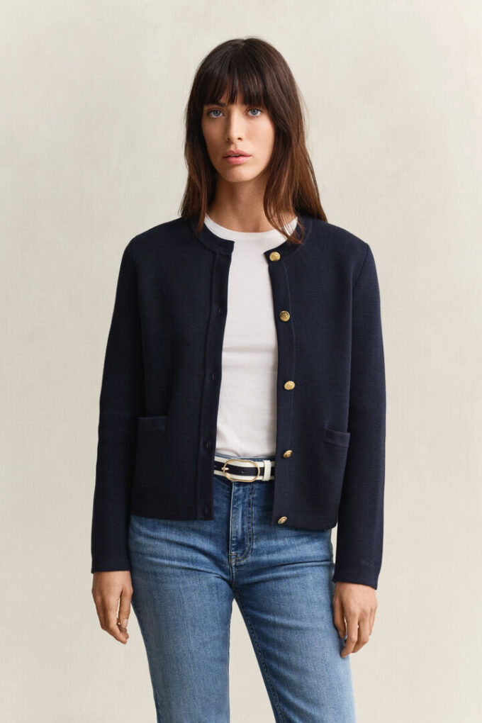 Knitted Cotton Jacket