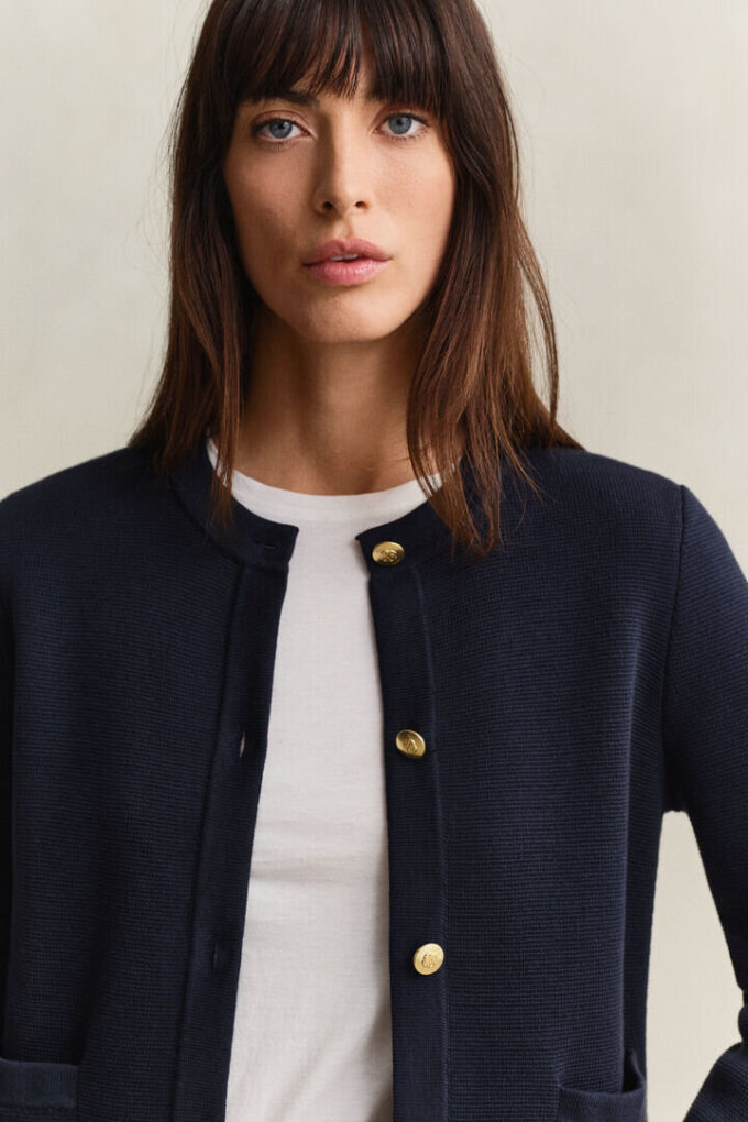 Knitted Cotton Jacket