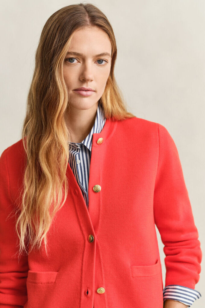 Knitted Cotton Jacket Knitted Cotton Jacket