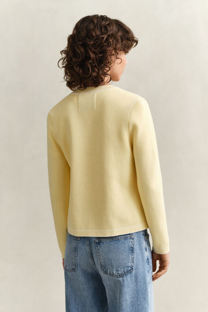 Knitted Cotton Jacket Knitted Cotton Jacket