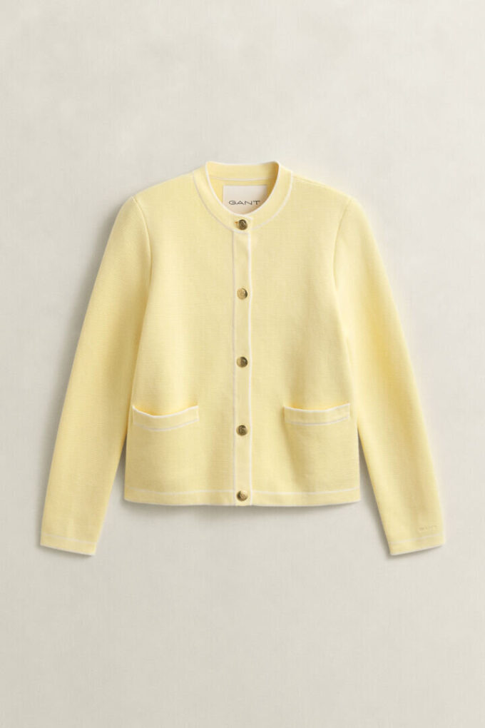Knitted Cotton Jacket Knitted Cotton Jacket
