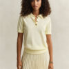 Knitted Short Sleeve Rugger Knitted Short Sleeve Rugger