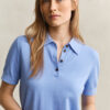 Knitted Short Sleeve Rugger Knitted Short Sleeve Rugger