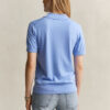 Knitted Short Sleeve Rugger Knitted Short Sleeve Rugger