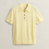 Knitted Short Sleeve Rugger Knitted Short Sleeve Rugger