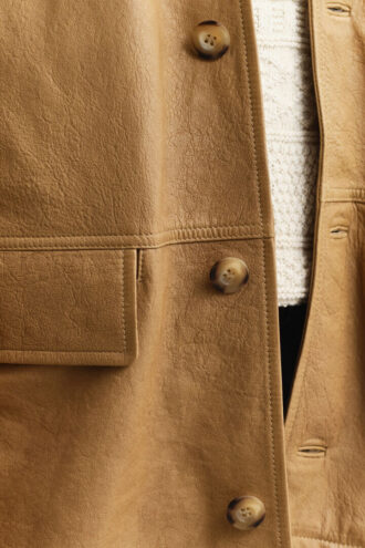 Leather Decker Jacket