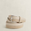Leather Suede Mixed Belt