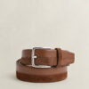 Leather Suede Mixed Belt