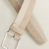Leather Suede Mixed Belt