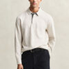 Light Sacker Rib Polo Sweatshirt Light Sacker Rib Polo Sweatshirt