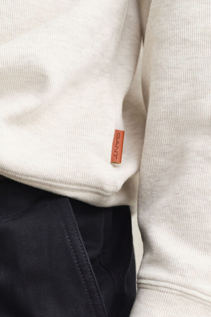 Light Sacker Rib Polo Sweatshirt Light Sacker Rib Polo Sweatshirt