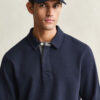 Light Sacker Rib Polo Sweatshirt Light Sacker Rib Polo Sweatshirt