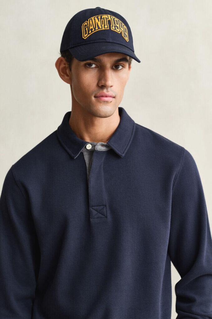 Light Sacker Rib Polo Sweatshirt Light Sacker Rib Polo Sweatshirt
