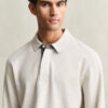 Light Sacker Rib Polo Sweatshirt Light Sacker Rib Polo Sweatshirt