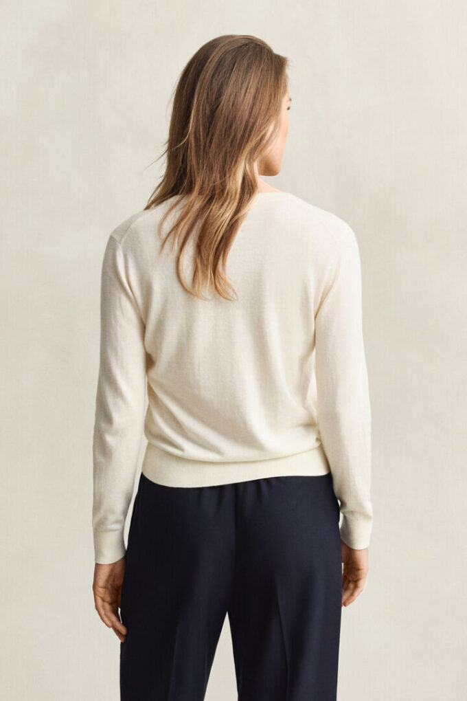 Lightweight Knit Crew Neck Cardigan Lightweight Knit Crew Neck Cardigan