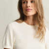 Lightweight Knit Short Sleeve Crew Neck Sweater Lightweight Knit Short Sleeve Crew Neck Sweater