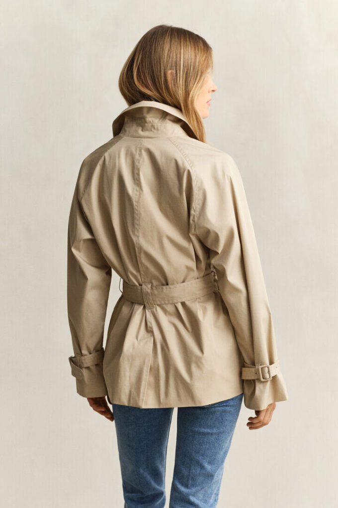 Lightweight Short Trench Coat Lightweight Short Trench Coat