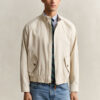 Linen Blend Harrington Jacket Linen Blend Harrington Jacket