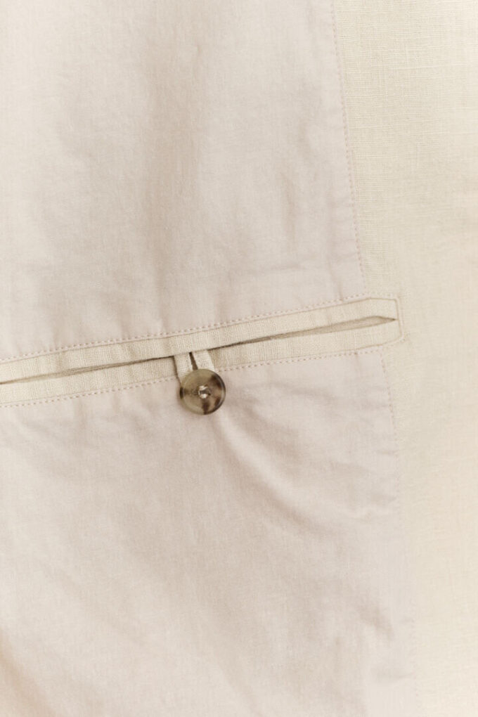 Linen Blend Harrington Jacket Linen Blend Harrington Jacket
