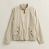 Linen Blend Harrington Jacket Linen Blend Harrington Jacket