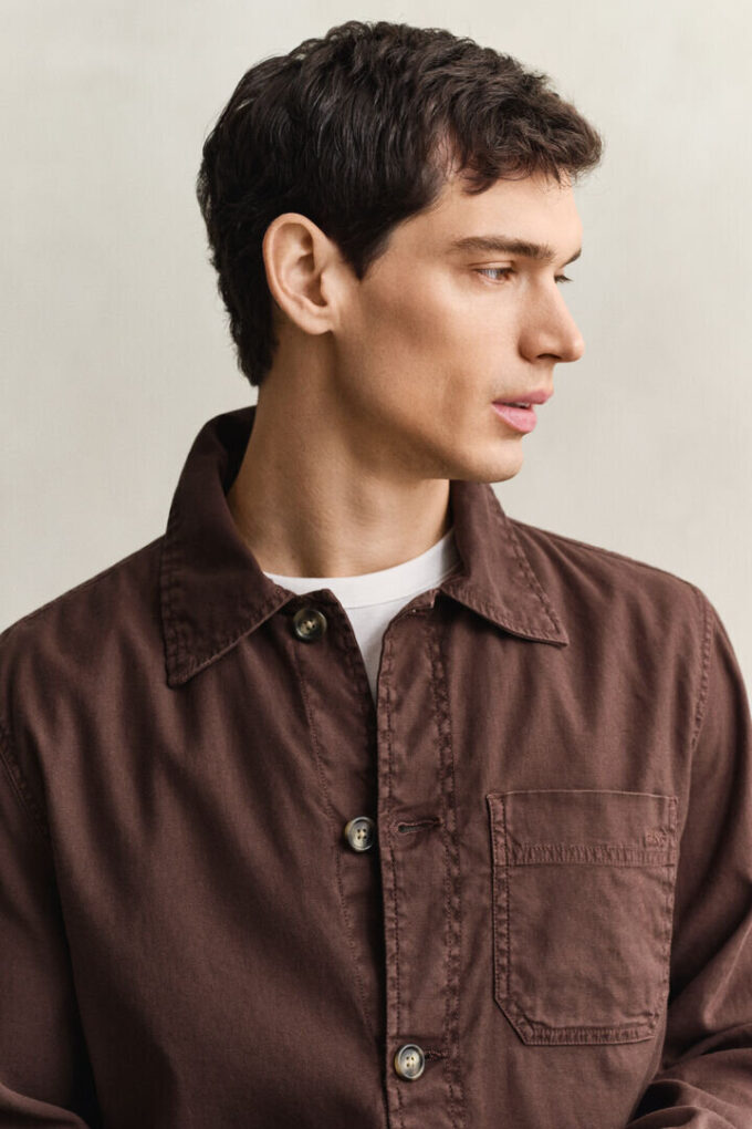 Linen Blend Overshirt Linen Blend Overshirt