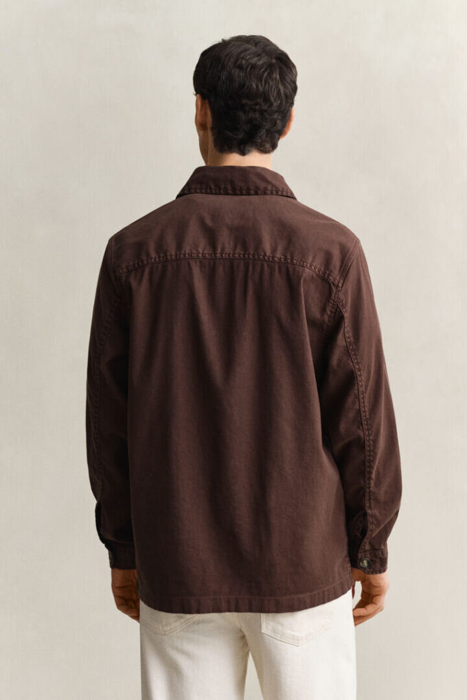 Linen Blend Overshirt Linen Blend Overshirt