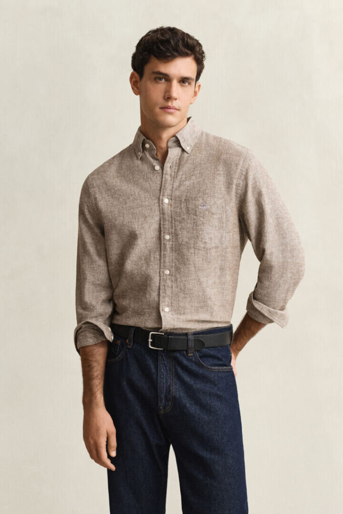 Linen Blend Shirt Linen Blend Shirt