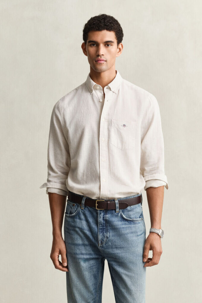 Linen Blend Shirt Linen Blend Shirt