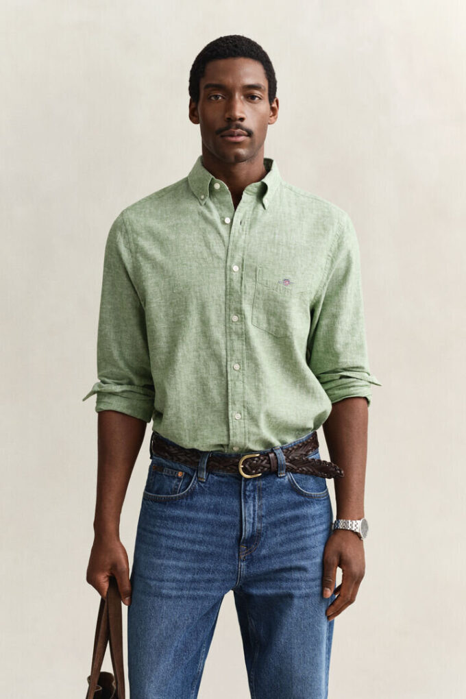 Linen Blend Shirt Linen Blend Shirt